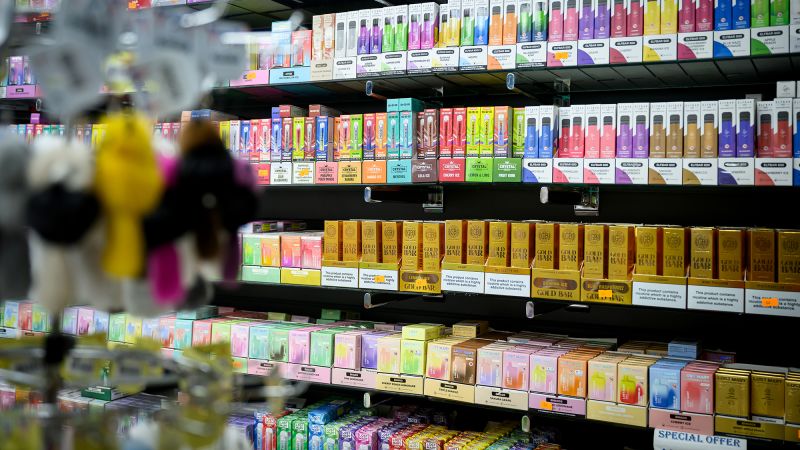UK to ban sale of disposable vapes in response to soaring waste and safety risks