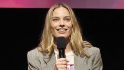 Margot Robbie at a 'Barbie' screening in Los Angeles on Tuesday.