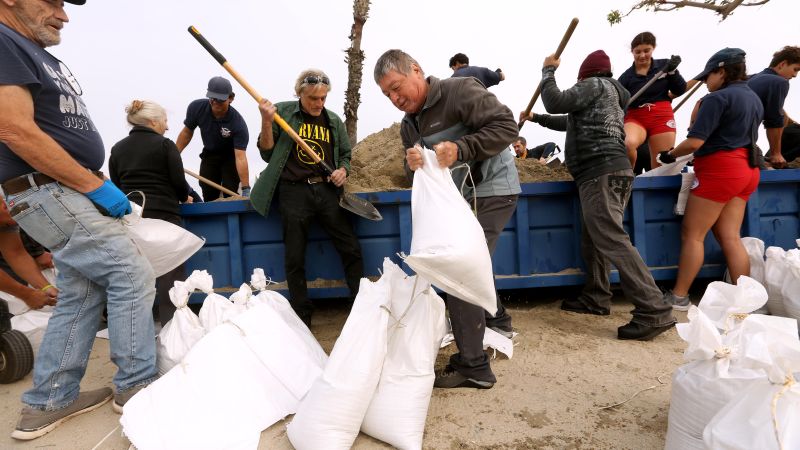 An intense atmospheric river moves into California threatening to flood roads and trigger mudslides CNN An intense atmospheric river moves into California threatening to flood roads and trigger mudslides CNN