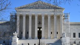 The US Supreme Court is seen in Washington, DC, on February 4, 2024.