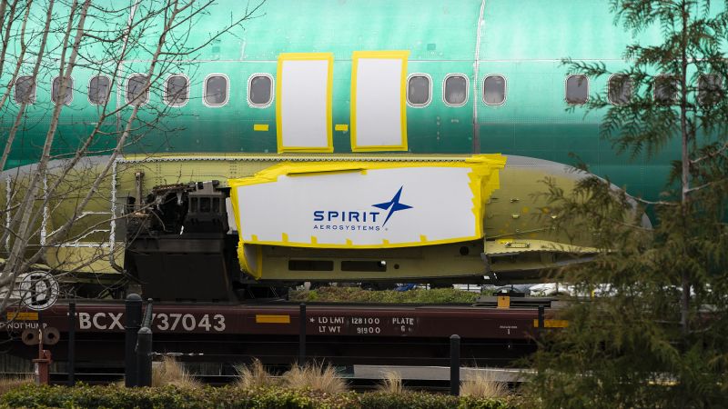 Spirit AeroSystems, проблемният доставчик на Boeing, който изгражда фюзелажи и