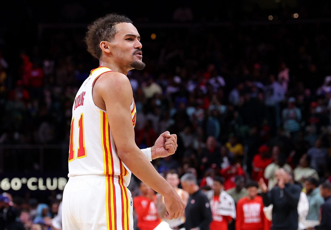 Trae Young had another 30-plus point game for the Hawks.