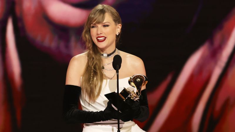 Taylor Swift announces surprise album ‘Tortured Poets Department’ at the Grammys
