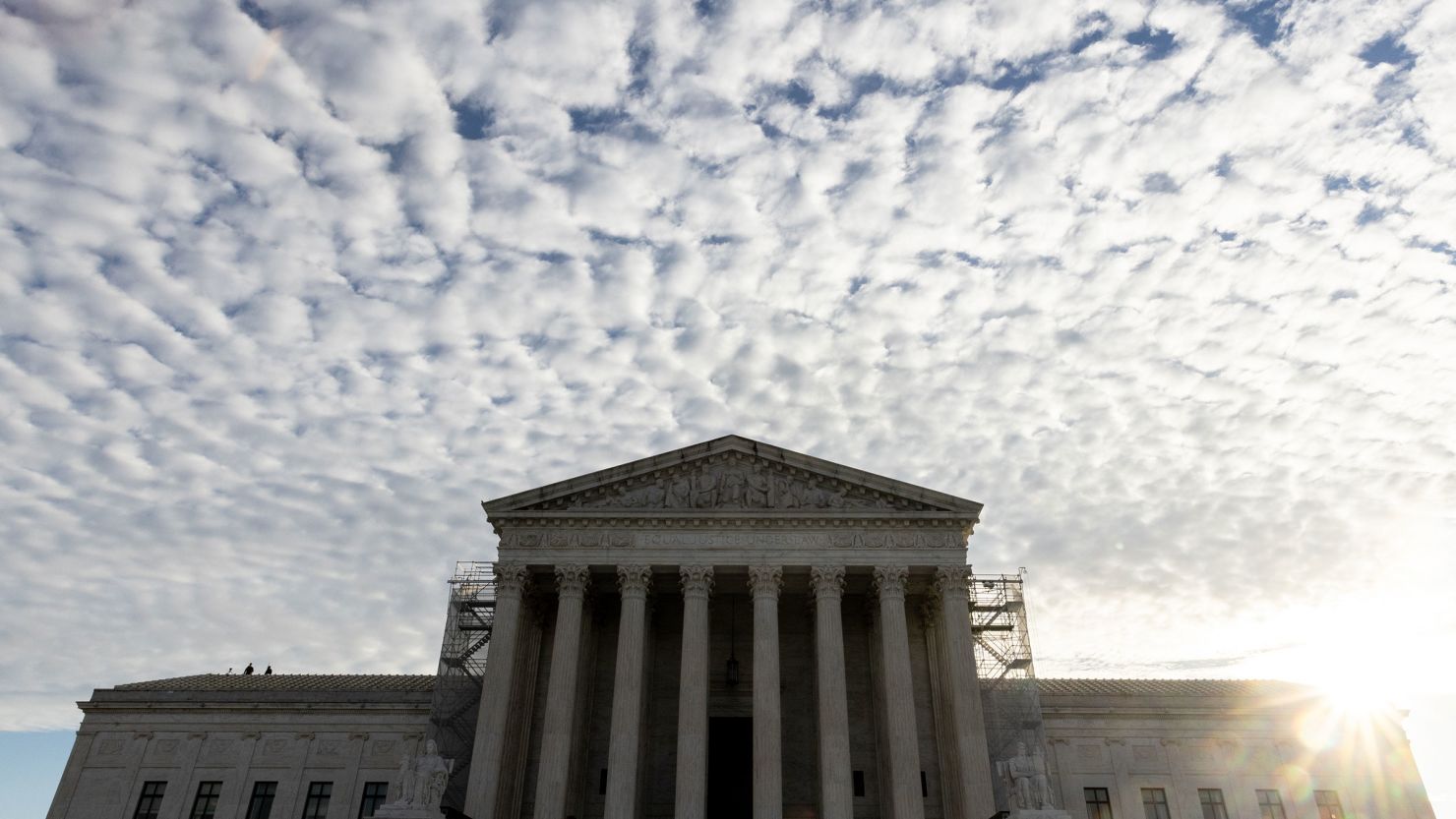 The US Supreme Court on February 8 in Washington, DC.