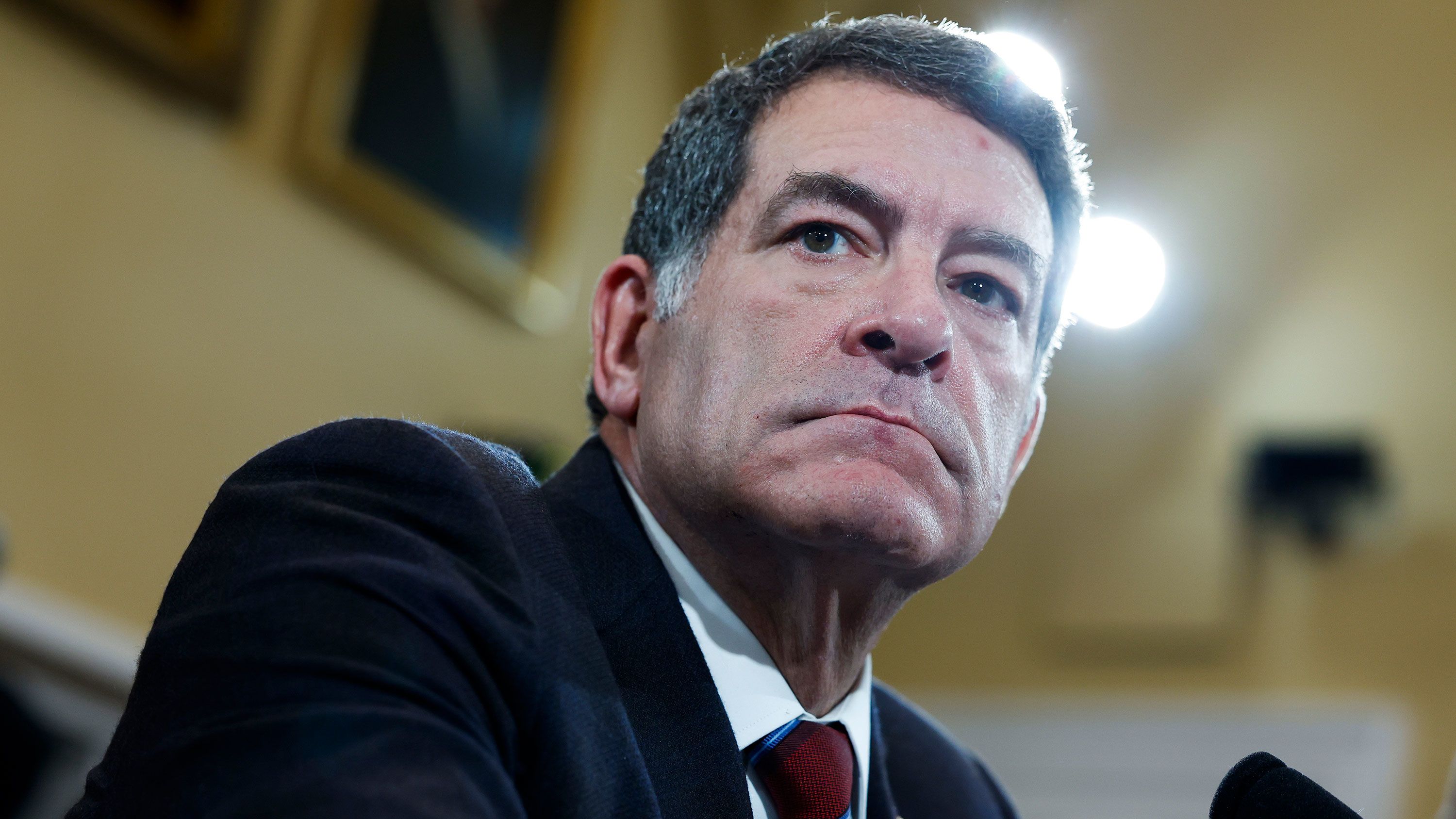 House Homeland Security Committee Chairman Mark Green attends a Rules Committee hearing at the US Capitol Building on February 05, 2024 in Washington, DC.