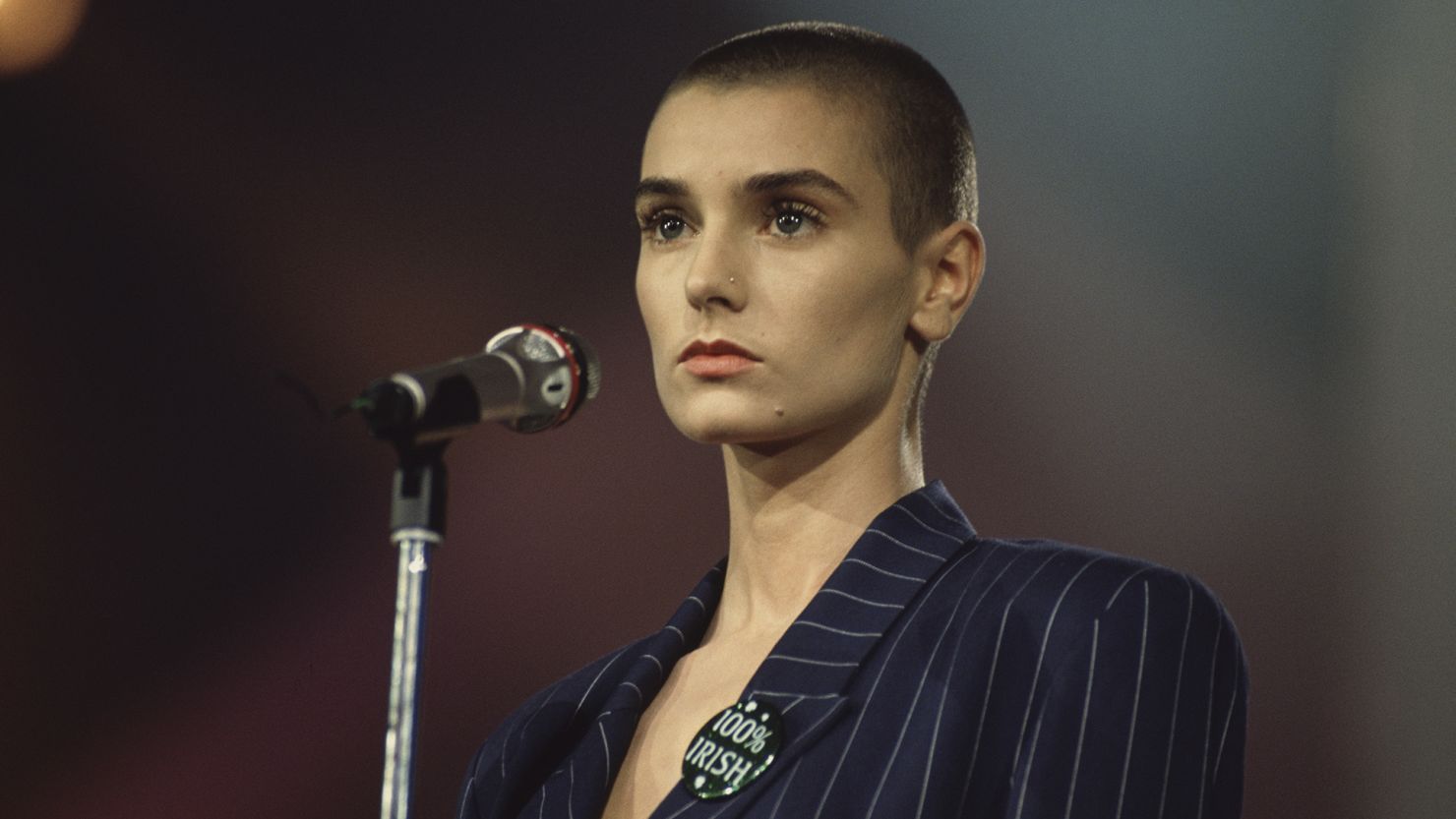 Irish singer Sinéad O'Connor died in July 2023.