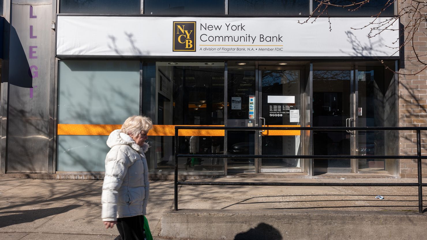 New York Community Bank's stock price stabilized after a wild week. But it isn't out of the woods.