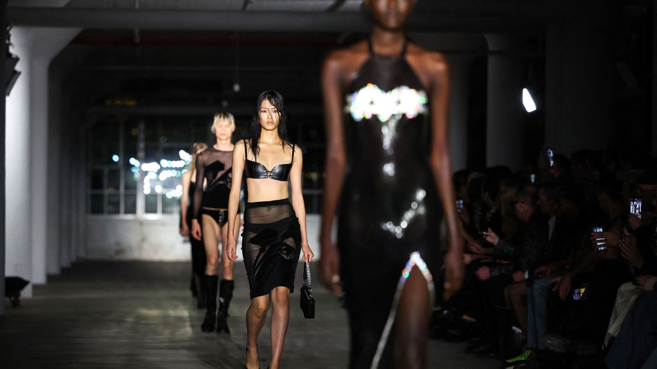 Parisian designer Ludovic de Saint Sernin made his highly anticipated New York Fashion Week debut on Sunday night — one of the season's hottest tickets, and hottest shows.