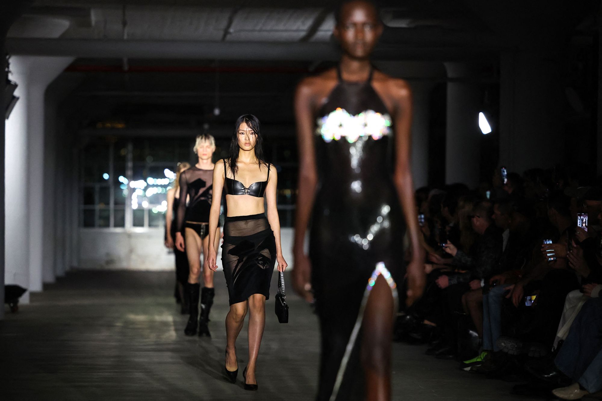 Parisian designer Ludovic de Saint Sernin made his highly anticipated New York Fashion Week debut on Sunday night — one of the season's hottest tickets, and hottest shows.