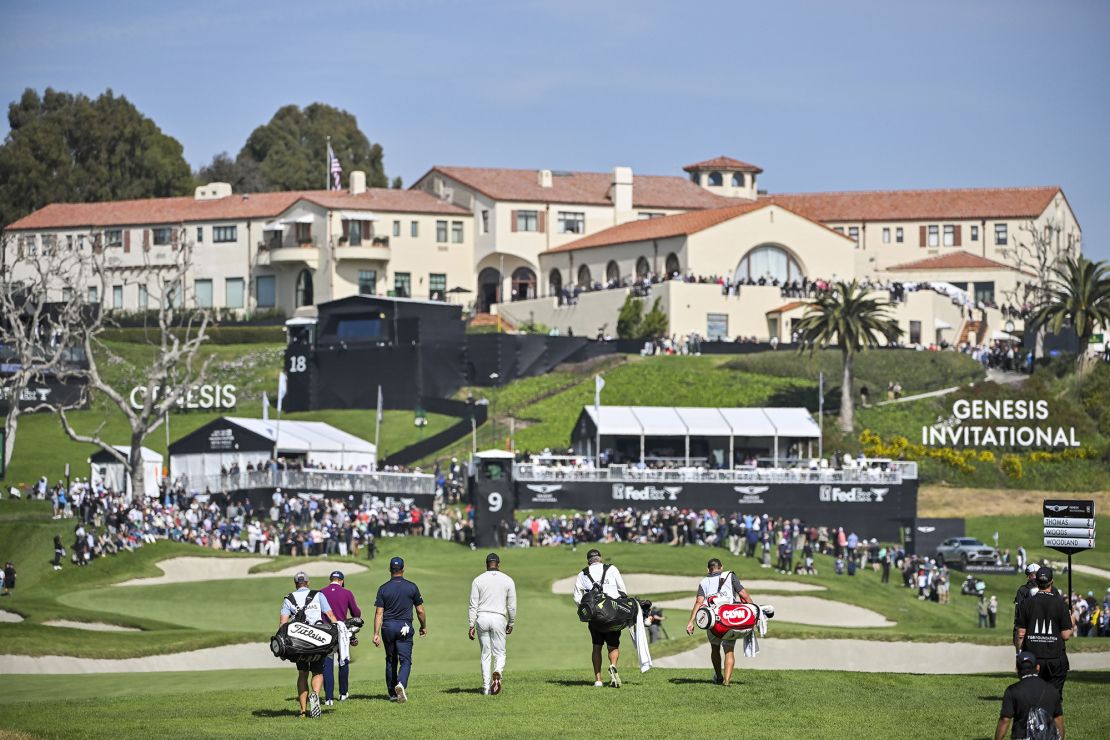 The Genesis Invitational is usually held at the Riviera Country Club.