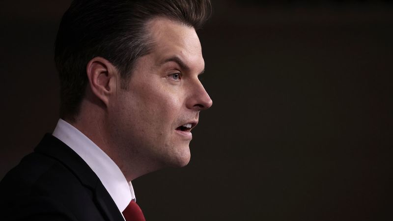 Woman told House Ethics Committee she saw Gaetz have sex with a minor, lawyer says