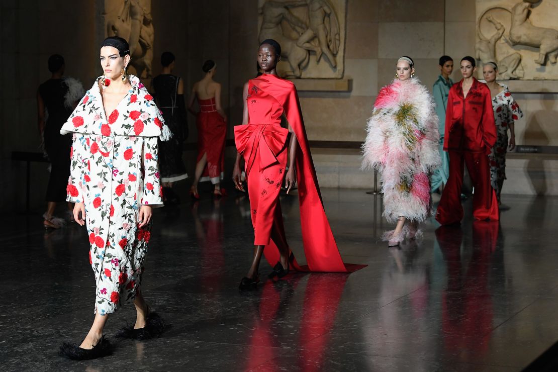 Erdem was a vision of mid-20th century elegance.