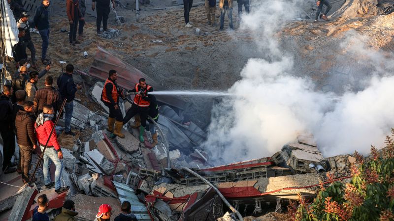 Estados Unidos propone un «alto el fuego temporal» en Gaza en un proyecto de resolución de la ONU