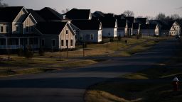 Homes in Aldie, Virginia, US, on Tuesday, Feb. 20, 2024.