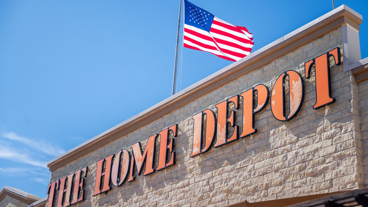 AUSTIN, TEXAS - FEBRUARY 20: The Home Depot store is seen on February 20, 2024 in Austin, Texas. Home Depot has reported positive earnings and revenue, beating analysts expectations. The growth comes even as quarterly sales have dropped nearly 3 percent year over year. The company is expecting sales to increase by 1 percent in fiscal 2024. (Photo by Brandon Bell/Getty Images)