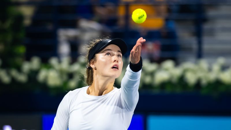 Dubai Tennis Championships: Kwalifikatorka Anna Kalinska pokonuje Igę Svetek i Coco Gauff w imponującej drodze do finału