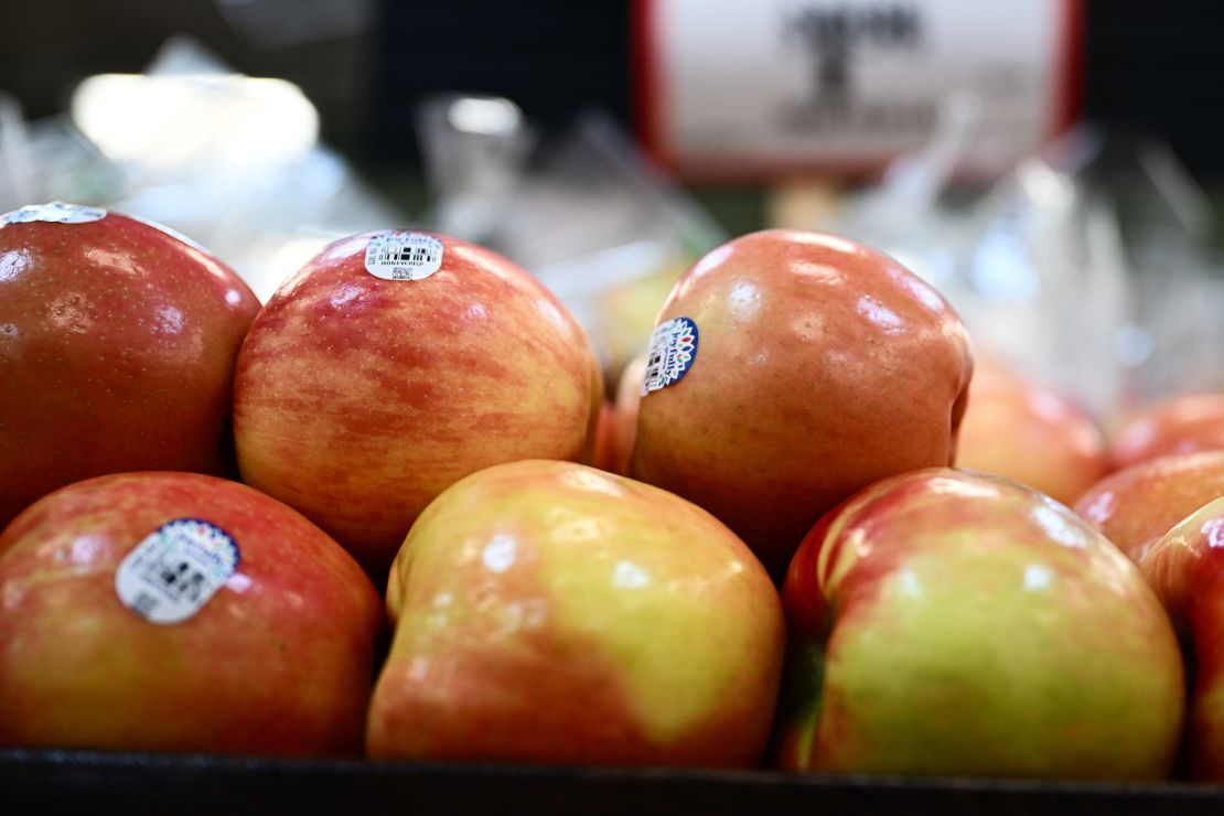 Honeycrisp apples, though priced at a premium, have been a major success.