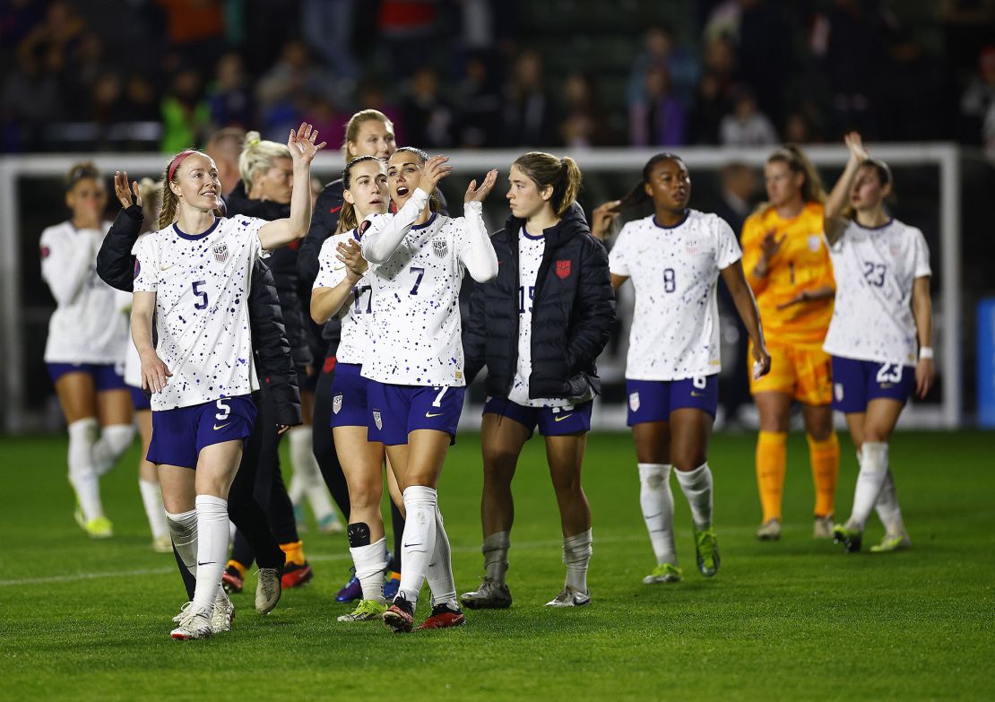 Olivia Moultrie: Teen phenom scores a brace for US women's team in