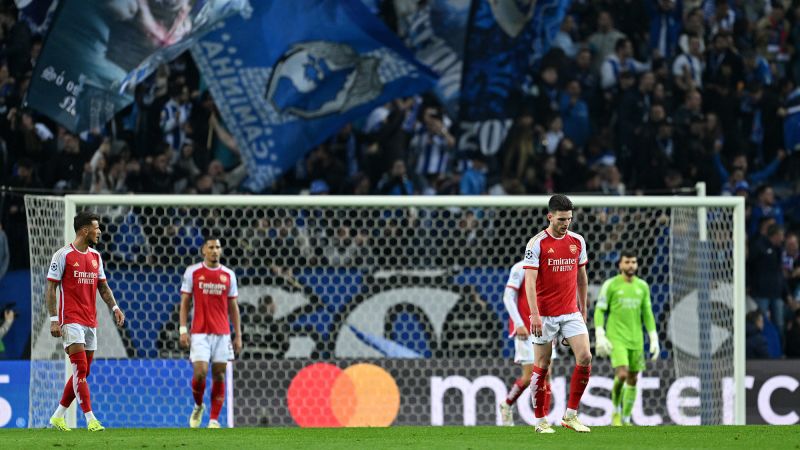 „Това е истински удар по зъбите“: Беззъбият Арсенал претърпя късна загуба в Шампионската лига от Порто