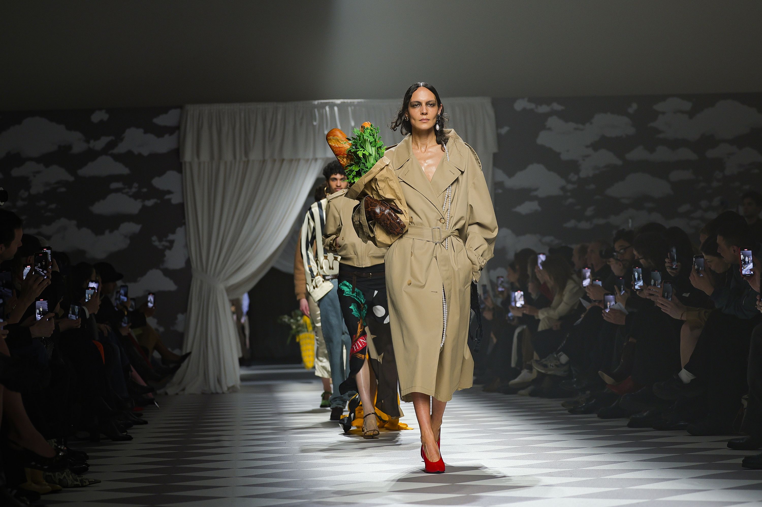 Appiolaza said his aim was to bring Franco Moschino's masterpieces "back to life."
