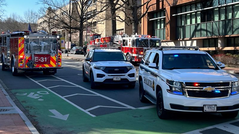 Мъж се самозапали пред израелското посолство във Вашингтон окръг Колумбия