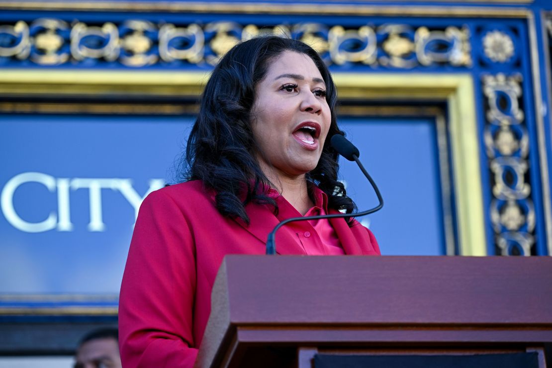 San Francisco Mayor London Breed supports the proposal to reform Prop 47.