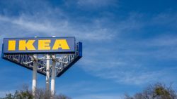 ROUND ROCK, TEXAS - FEBRUARY 26: A sign for an Ikea furniture store is seen on February 26, 2024 in Round Rock, Texas. (Photo by Brandon Bell/Getty Images)