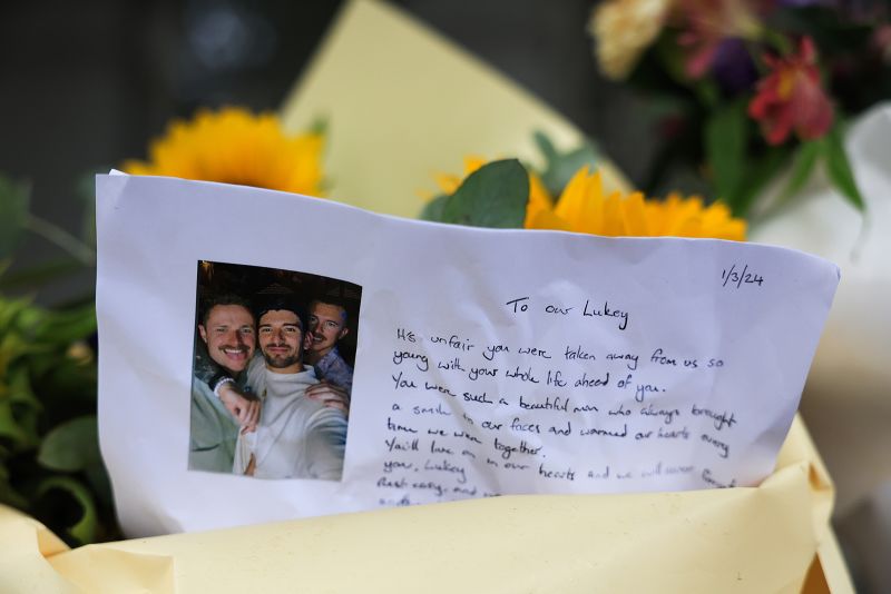 The couple's alleged murder has cast a shadow over the annual Sydney Gay and Lesbian Mardi Gras parade.