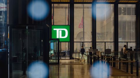 The Toronto-Dominion (TD) bank headquarters in the financial district of Toronto, Ontario, Canada, on Friday, March 1, 2024.