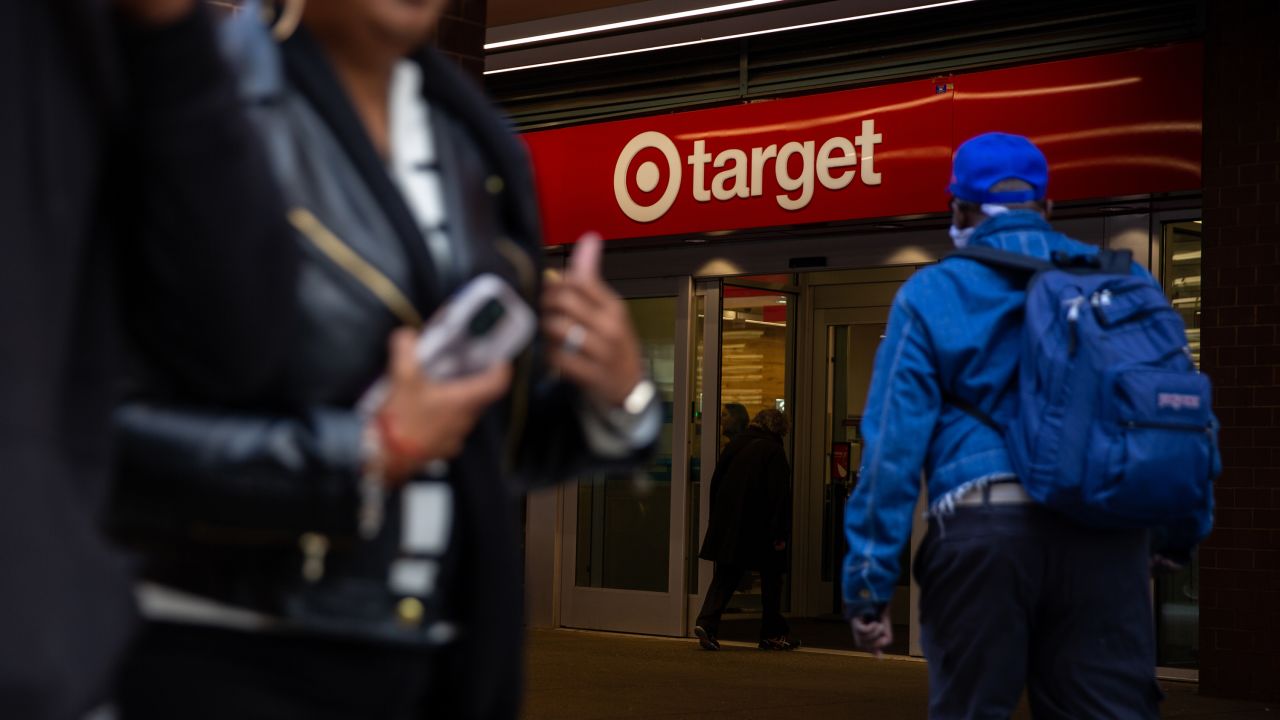 A Target store in New York, US, on Monday, March 4, 2024.