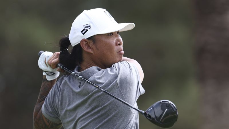 Антъни Ким си беше изградил процъфтяваща голф кариера когато беше