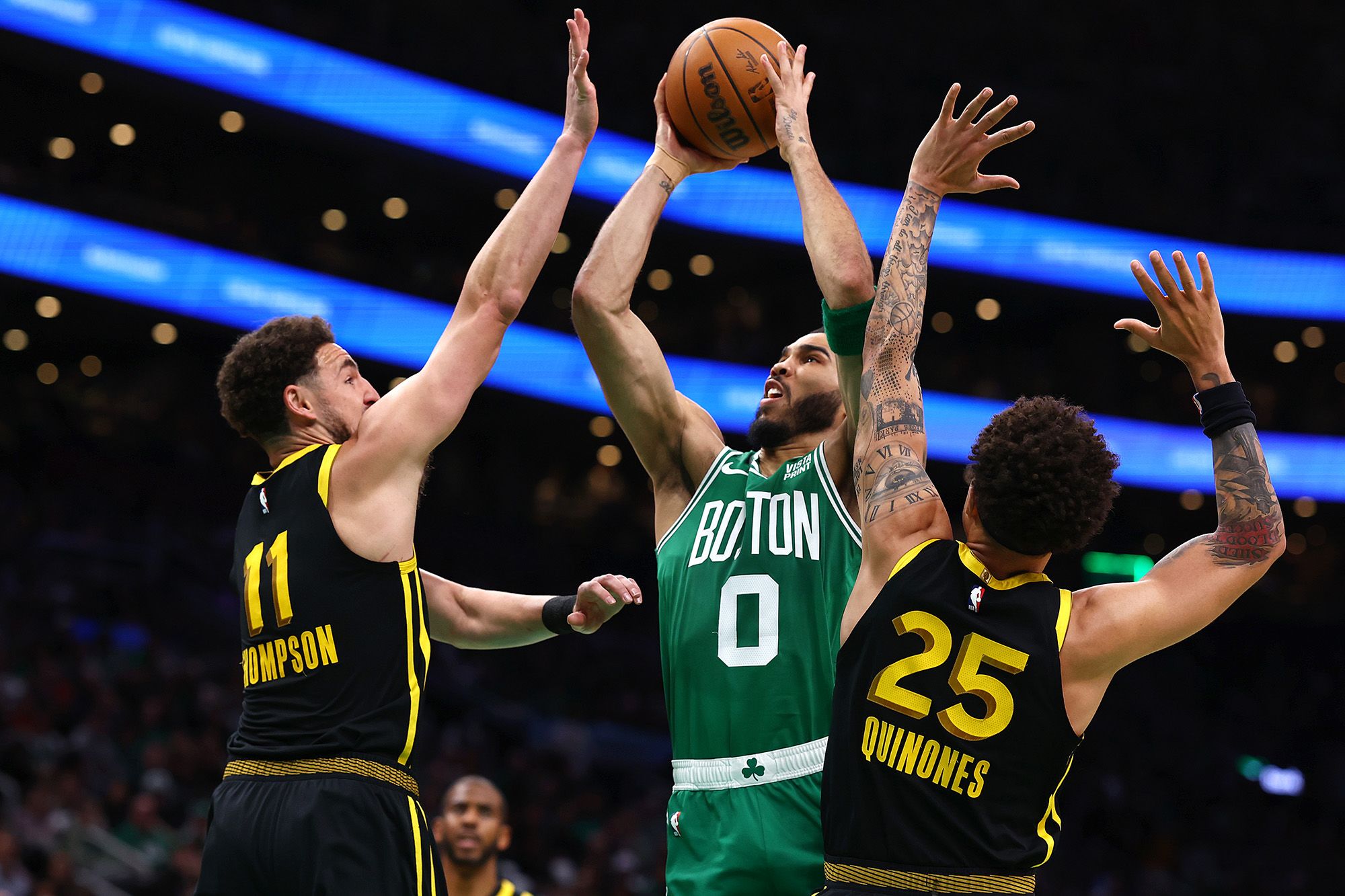 Boston Celtics embarrass the Golden State Warriors in 52-point 