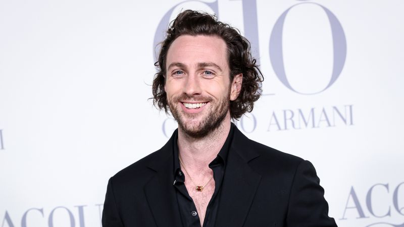 Image for article Rumors over next James Bond left shaken and stirred by Aaron TaylorJohnson speculation  CNN