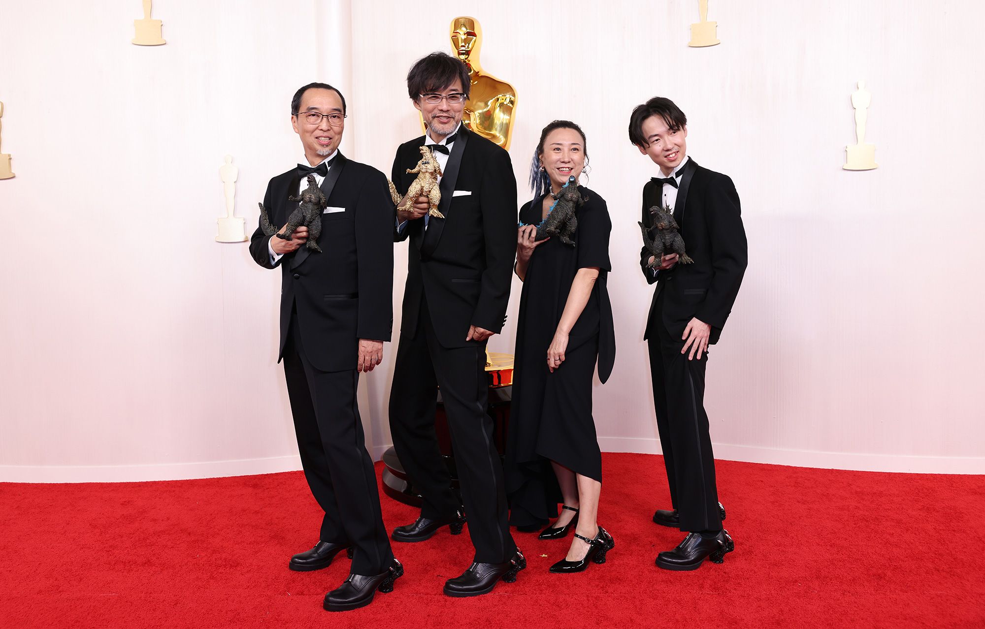 Masaki Takahashi, Takashi Yamazaki, Kiyoko Shibuya and Tatsuji Nojima