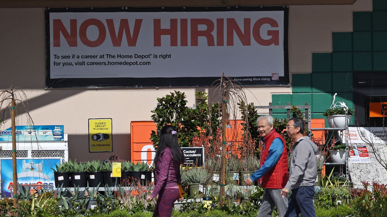Economists estimate that the US added 232,500 jobs in April.
