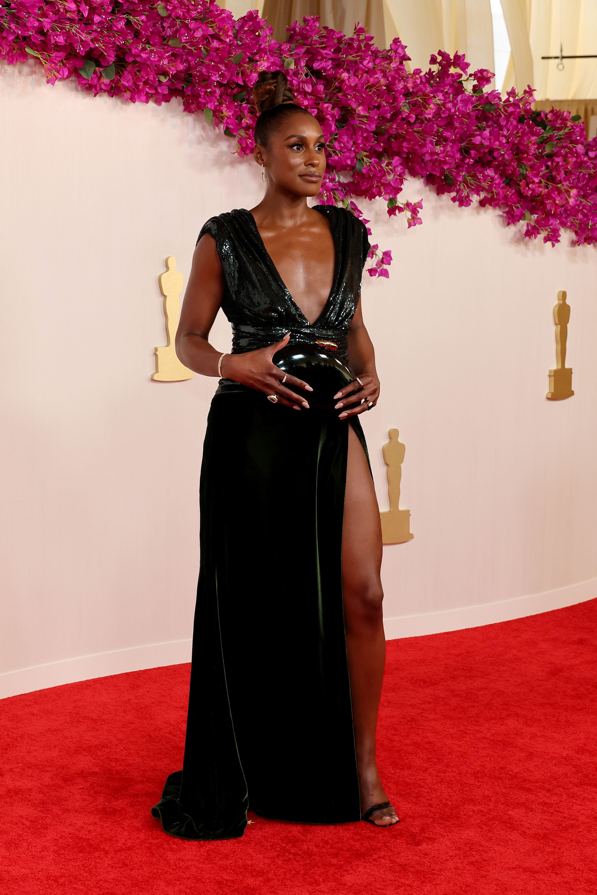 Issa Rae, who appeared in two nominated films (