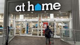 Customer entering at home home goods store, Rego Center Mall, Queens, New York. (Photo by: Lindsey Nicholson/UCG/Universal Images Group via Getty Images)