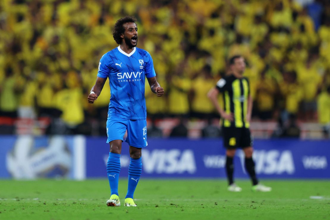 Al-Shahrani got Al-Hilal's first goal.