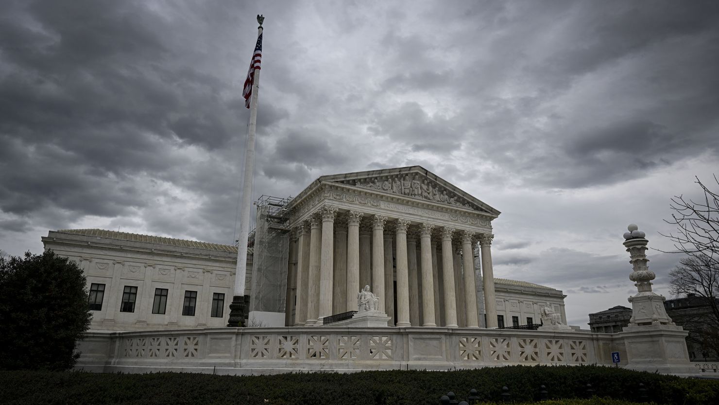 The US Supreme Court on March 15 in Washington, DC. 
