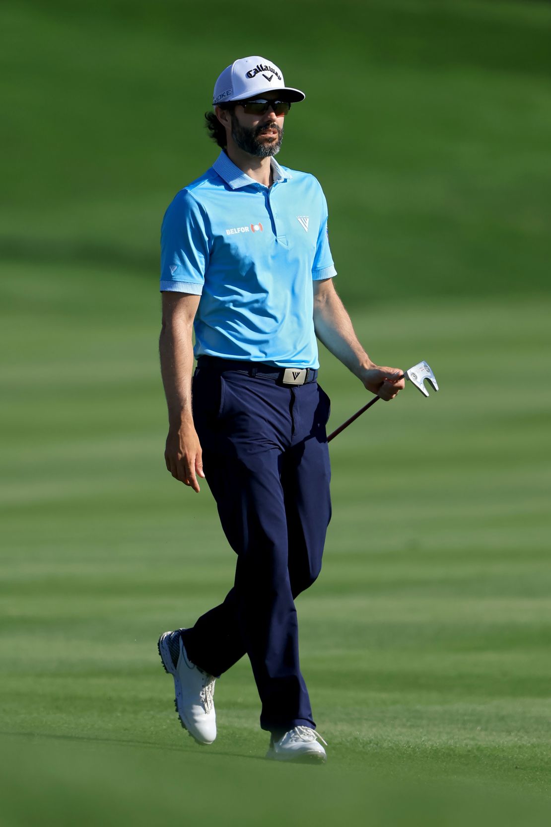 Hadwin endured a nightmare end to his first round.