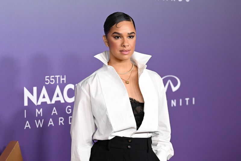 LOS ANGELES, CALIFORNIA - MARCH 16: Misty Copeland attends the 55th NAACP Image Awards at Shrine Auditorium and Expo Hall on March 16, 2024 in Los Angeles, California. (Photo by Paras Griffin/Getty Images for BET)