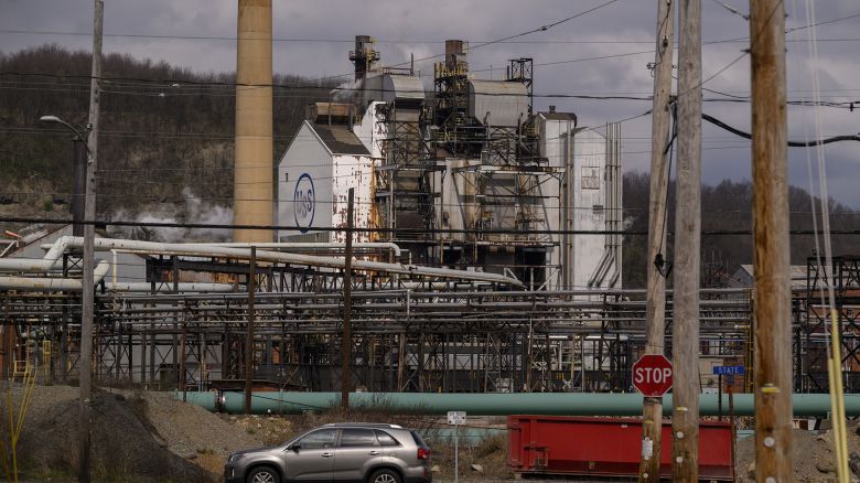 A general view of the exterior of the U.S. Steel Clairton Coke Plant, on March 20, 2024 in Clairton, Pennsylvania. Nippon Steel has said that it would relocate its U.S. headquarters from Houston to Pittsburgh, where U.S. Steel (X.N) is located, if their acquisition deal goes through.