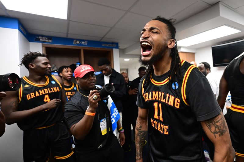 Grambling State men s basketball wins program s first ever NCAA tournament game CNN