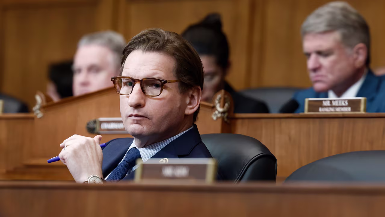 Rep. Dean Phillips attends a House hearing on March 19 in Washington, DC.