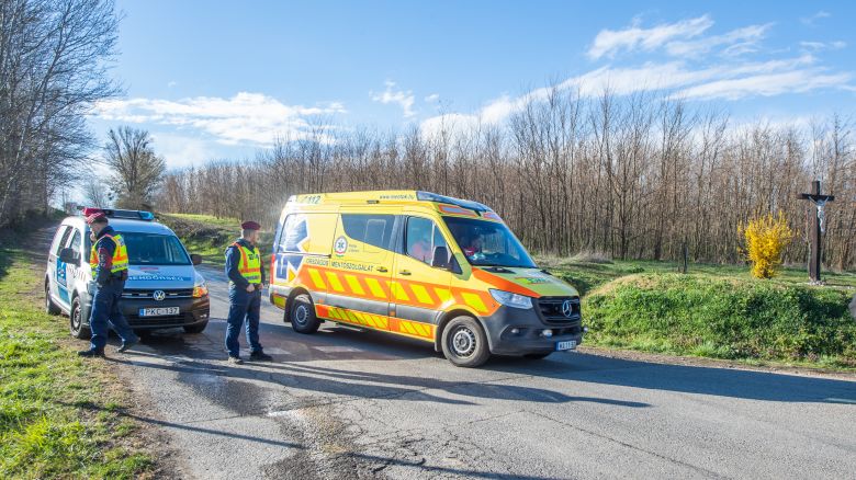 Four people have been killed following a crash at a rally in Hungary.