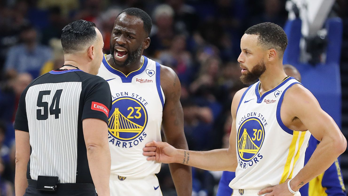 Draymond Green received his fourth ejection of the season.