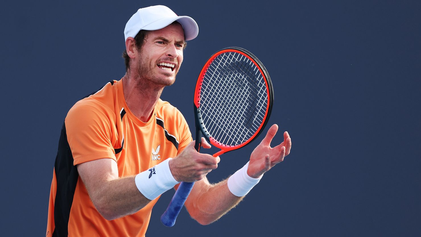 Andy Murray experienced another injury setback during his third-round defeat at the Miami Open.