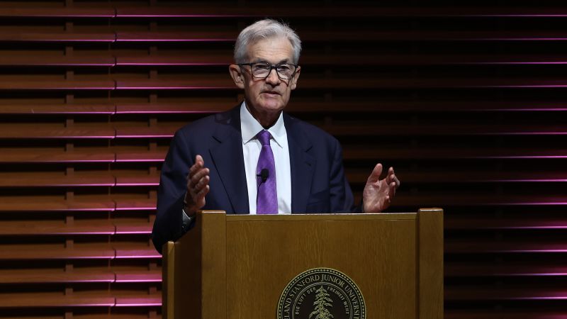 Stocks wobble after Powell warns that rate cuts will likely come later than expected