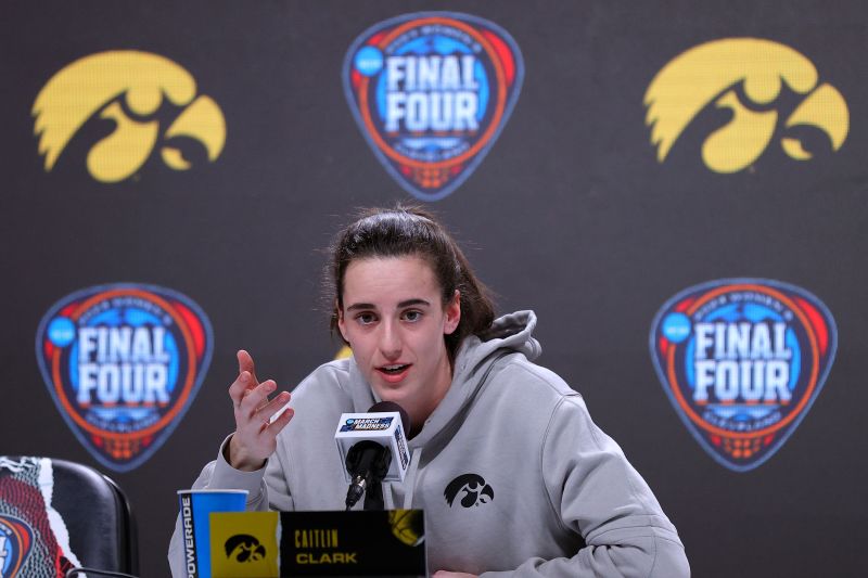 Iowa’s Caitlin Clark says a championship would be 