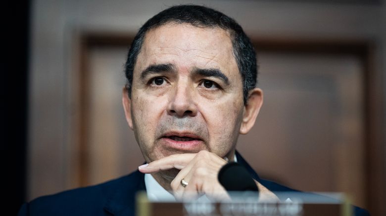 Ranking member Rep. Henry Cuellar, D-Texas, speaks during the House Appropriations Subcommittee on Homeland Security hearing on the "Fiscal Year 2025 Request for the Department of Homeland Security," in Rayburn building on Wednesday, April 10, 2024. DHS Secretary Alejandro Mayorkas, testified.